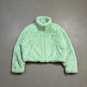 Nike Sportswear Icon Clash Mint Green Full Zip Jacket Size Medium - DV5139-379